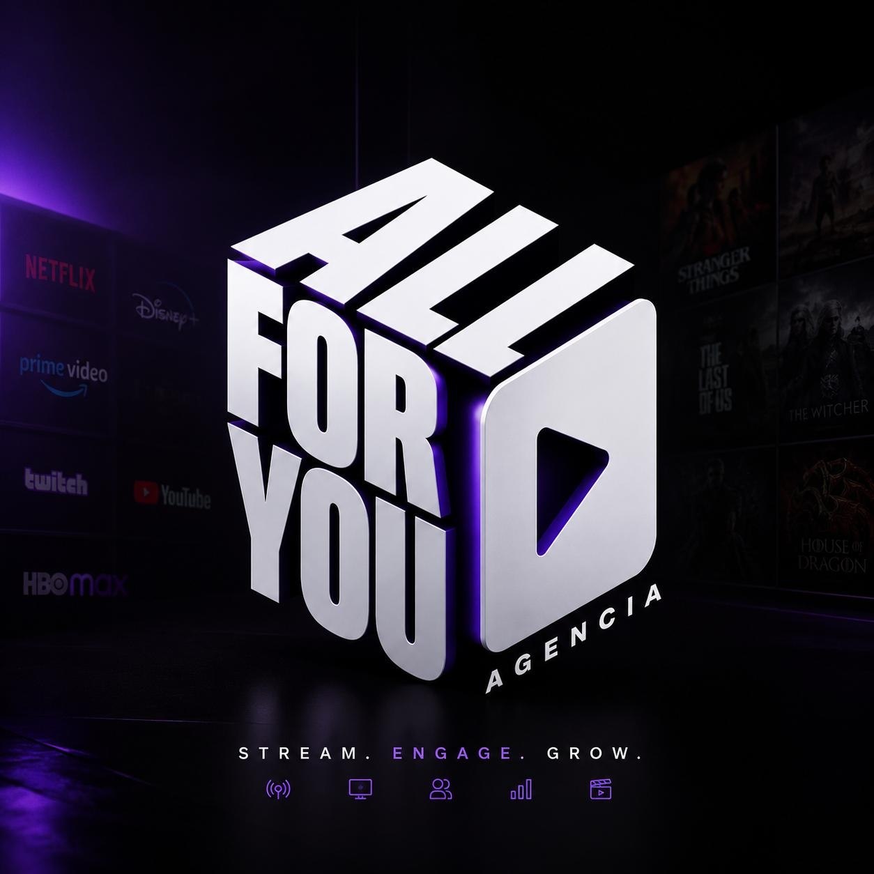 AllForYouAgencia – Agencia De Streaming